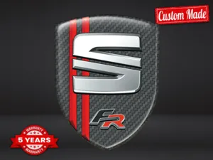 Seat Pegatina Puerta Automática Resistente Limitada Alta Calidad